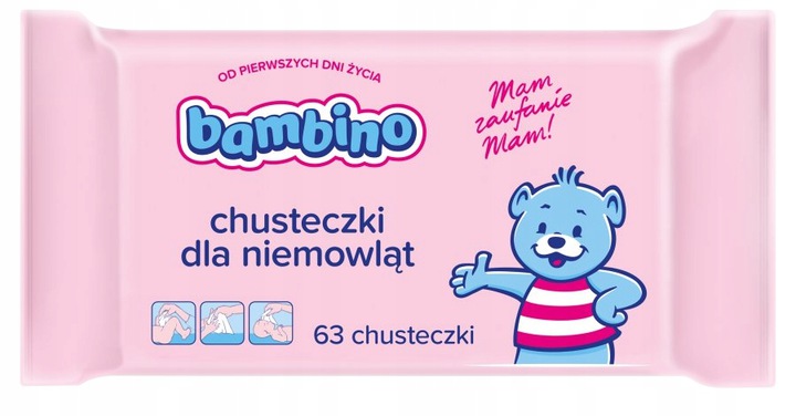 chusteczki nawilżane bambino allegro