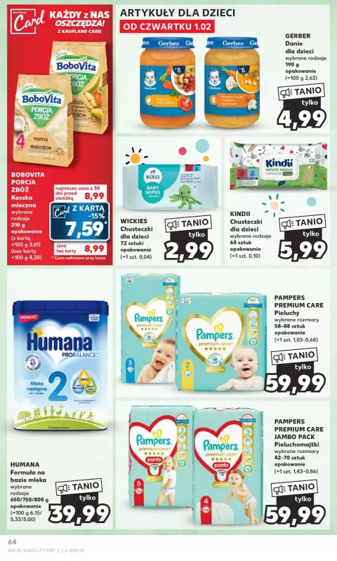 chusteczki nawilżane bambino kaufland