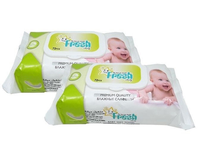 chusteczki nawilżane dla niemowlat fresh baby