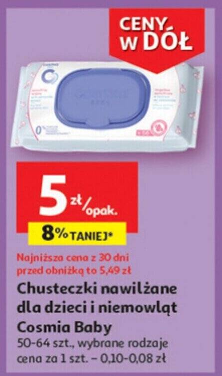 chusteczki nawilżane dla osób pieluchowanych auchan