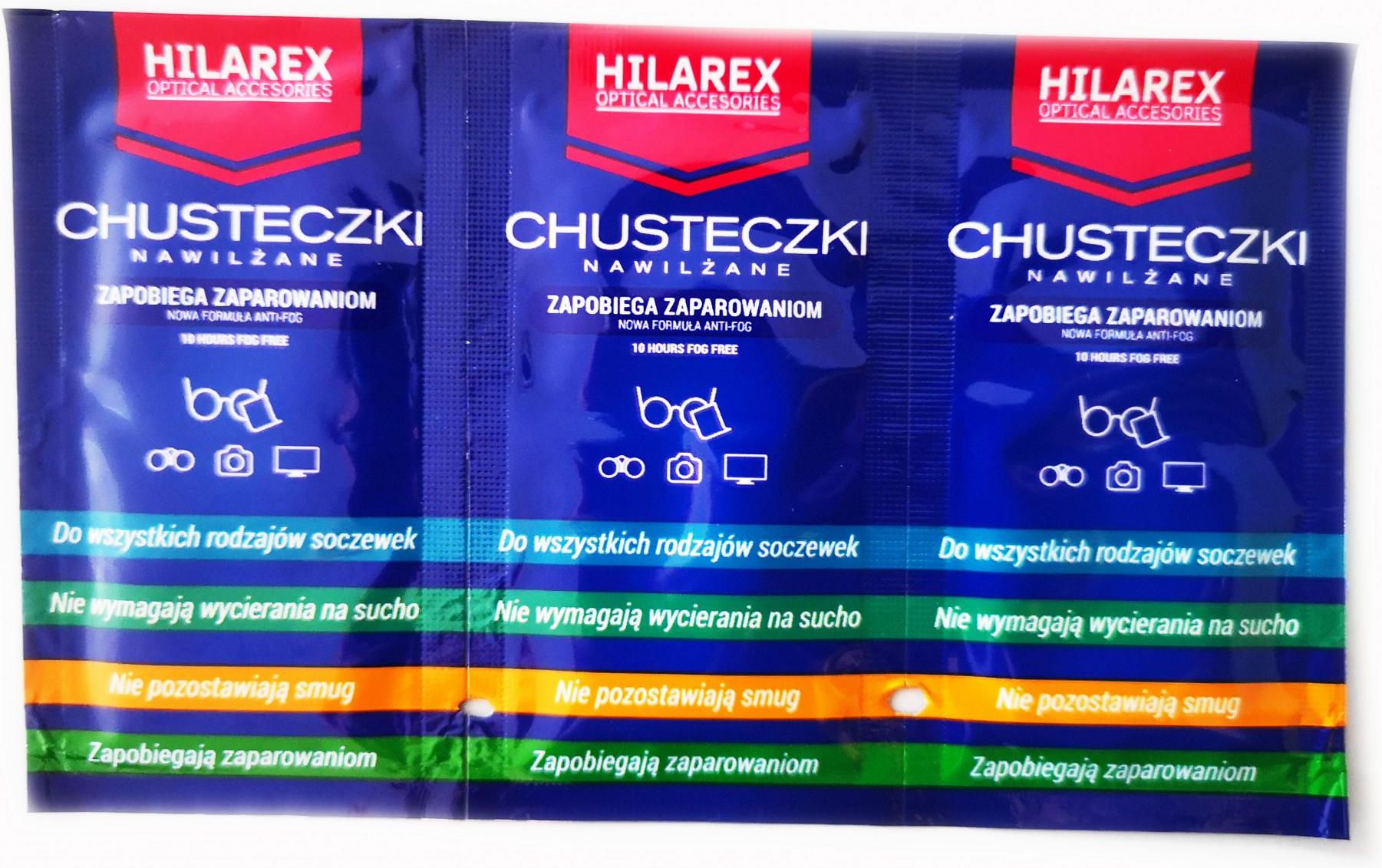 chusteczki nawilżane hilarex optical