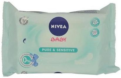 chusteczki nawilżane nivea pure and sensitive