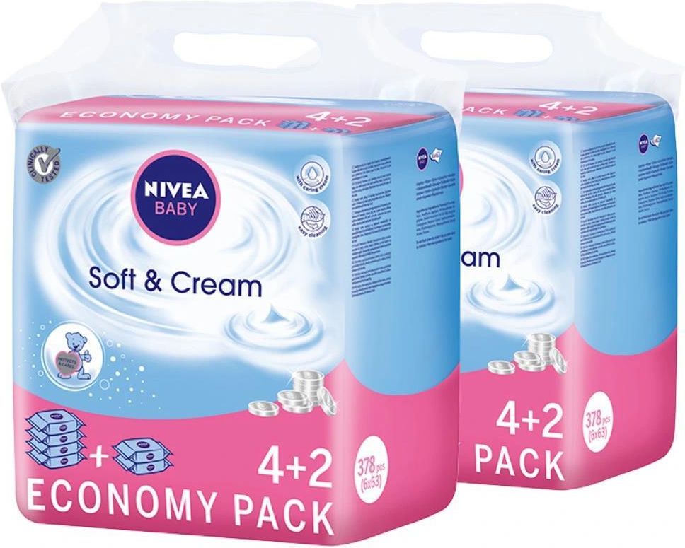 chusteczki nawilżane nivea soft creme opinie