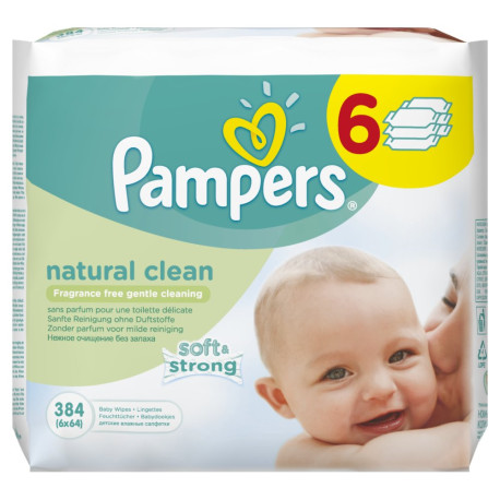 chusteczki pampers 6x64 eleclerk