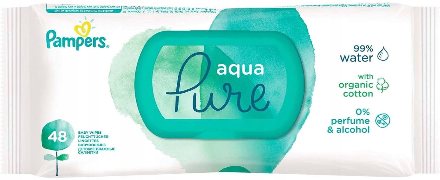 chusteczki pampers aqua pure 14x