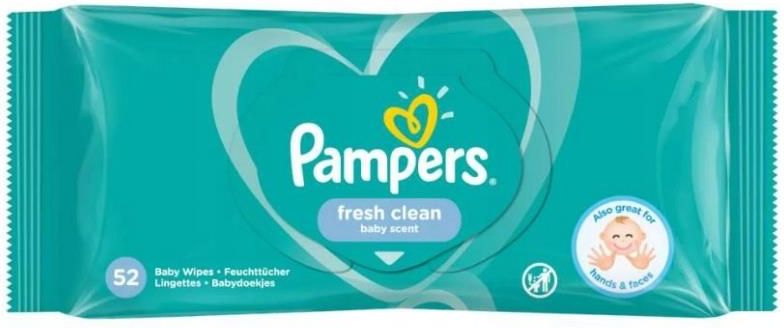 chusteczki pampers fresh clean ceneo