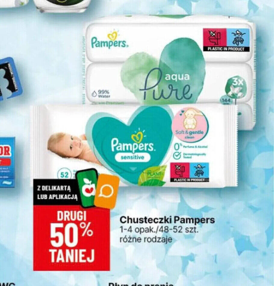 chusteczki pampers gdzie promocje