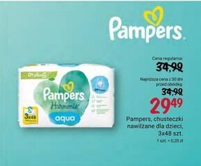 chusteczki pampers pure rossmann