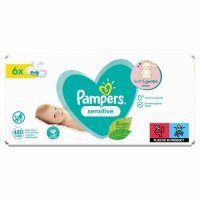 chusteczki pampers sensitive 6x80