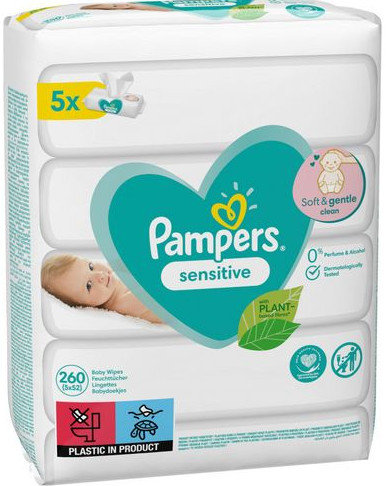 chusteczki pampers sensitive baby wipes