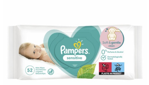 chusteczki pampers sensitive baby wipes