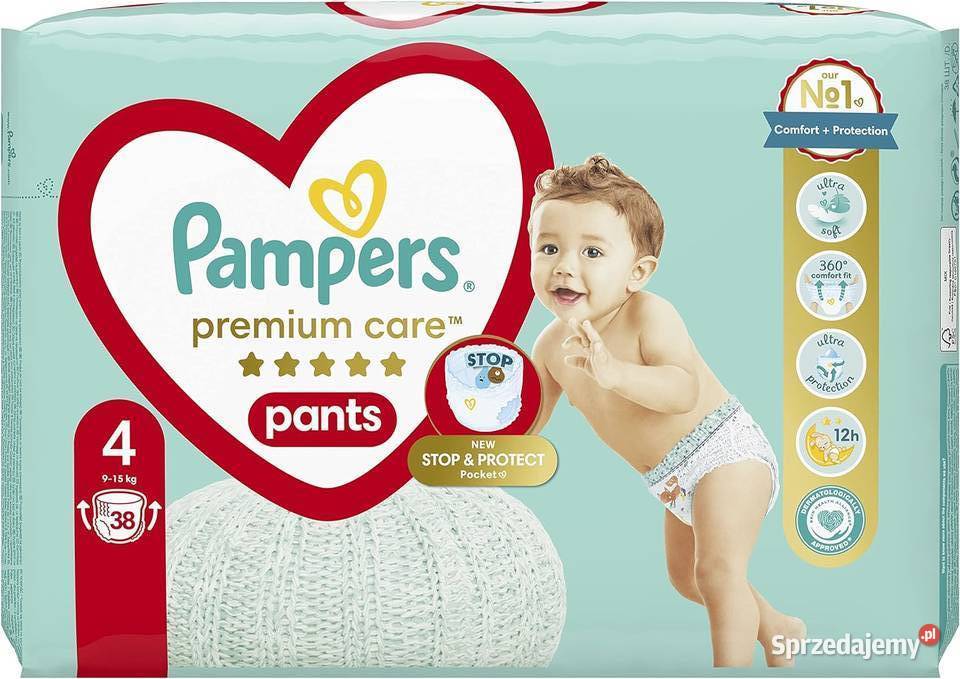 chusteczki pampers sprzedam