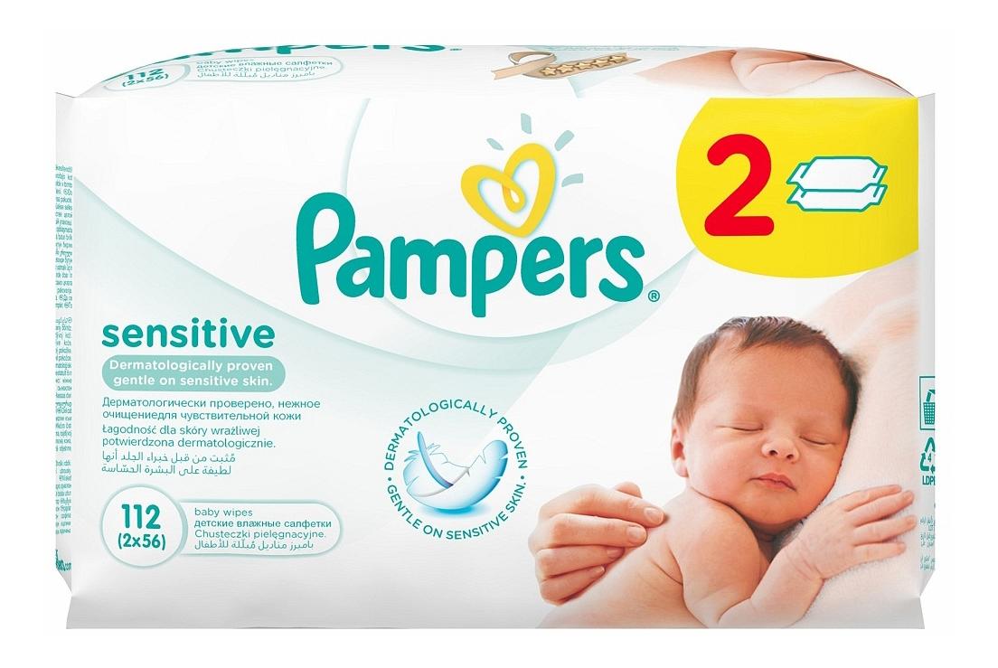 chusteczki sensitive pampers