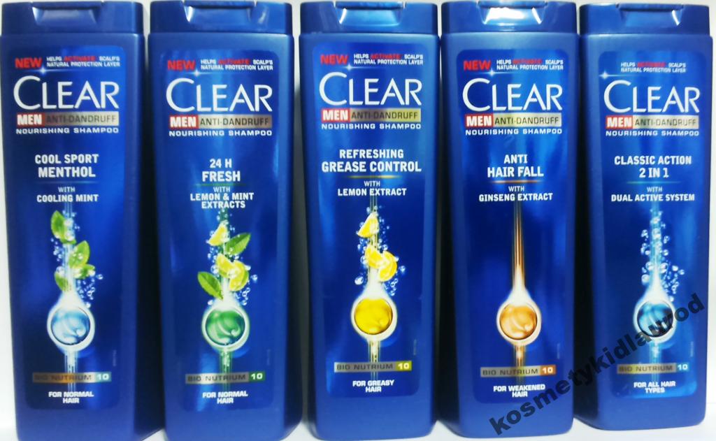 clear men refreshing szampon przeciwłupieżowy