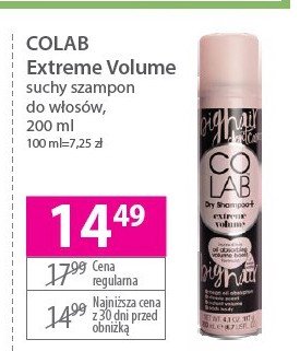 colab suchy szampon extreme volume