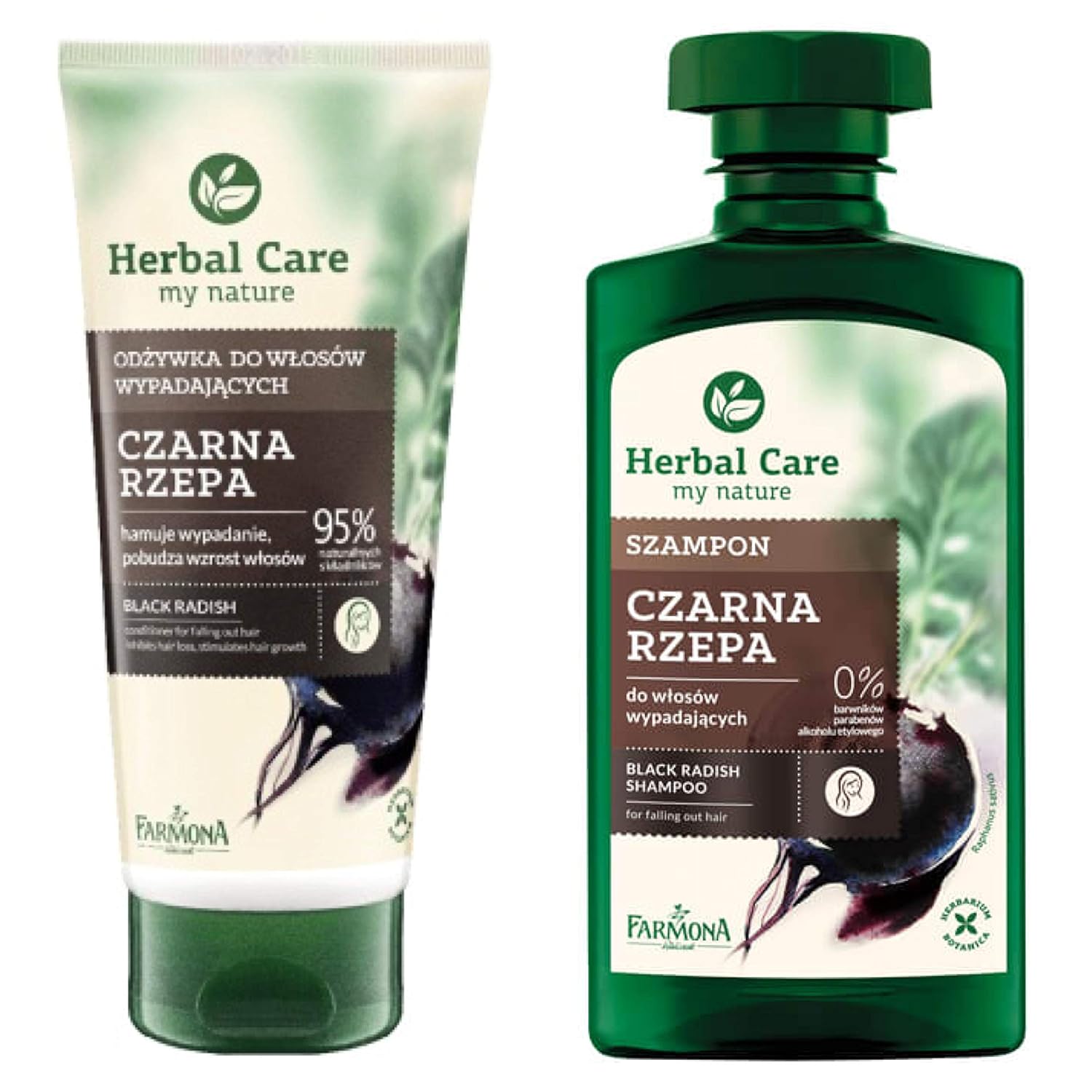 czarna rzepa szampon herbal care