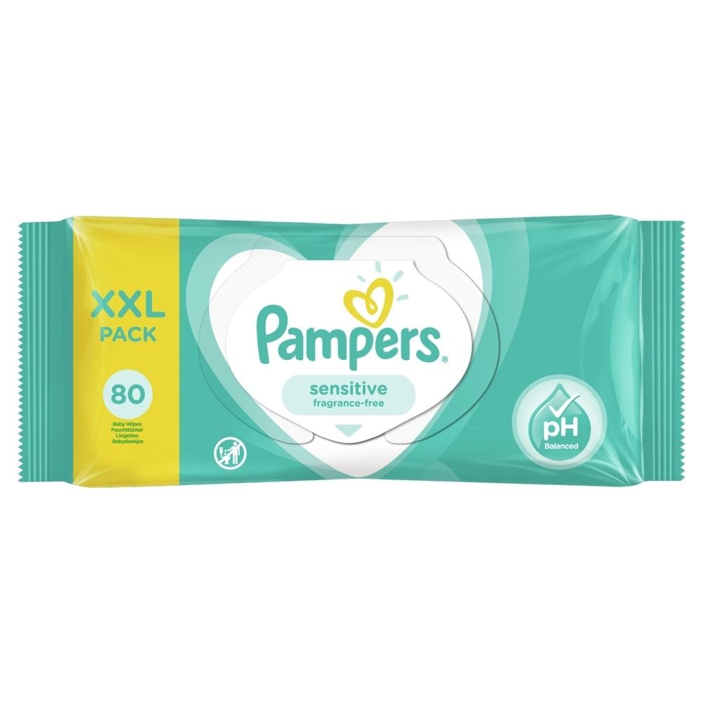 czteropak chusteczek pampers