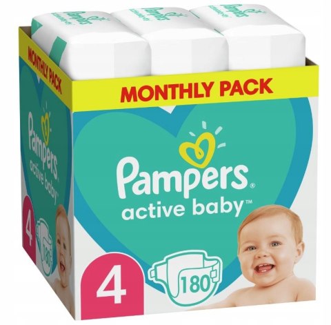 pampers 4+ miesieczny zapas