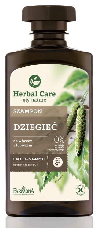 herbal care dziegieć szampon