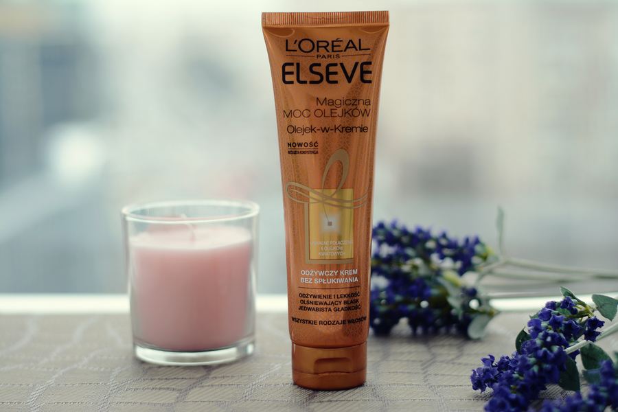 loreal olejek do włosów w kremie