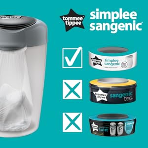 kosz tommee tippee na pieluchy sangenic simplee czy tek