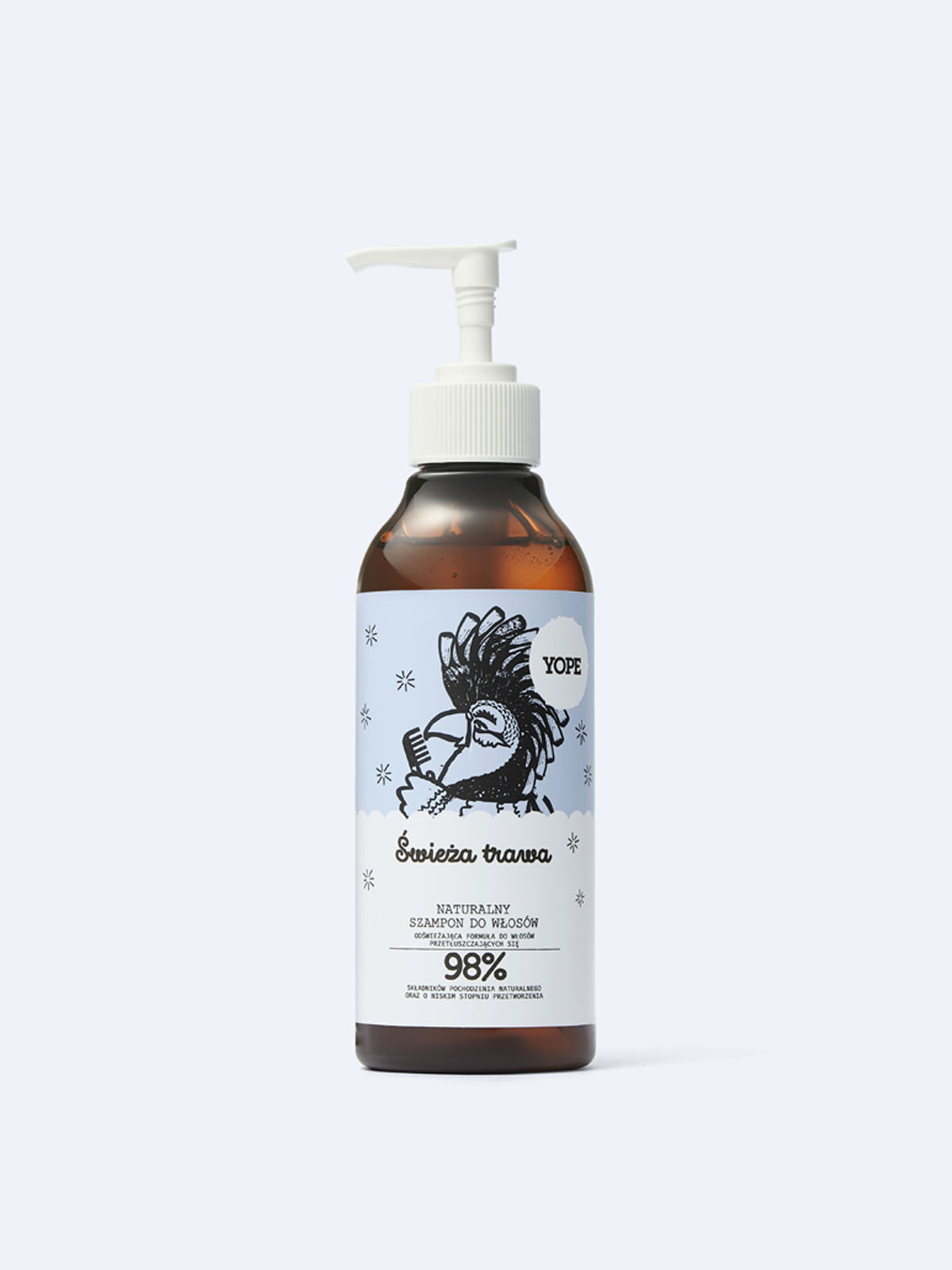 yope naturalny szampon świeża trawa