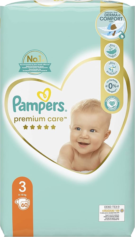 pieluchy pampers premium care 3 cena