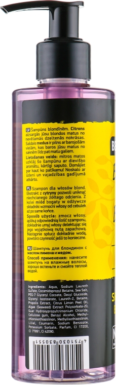 Beauty Jar „Blondynka z mózgiem” – szampon do włosów blond 150ml