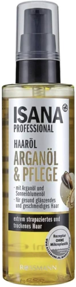 olejek do włosów isana professional oil care