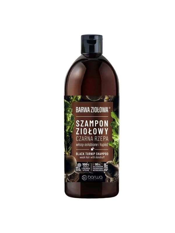 barwa szampon do włosów czarna rzepa 480ml skład