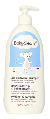 babydream zel do mycia i szampon skład