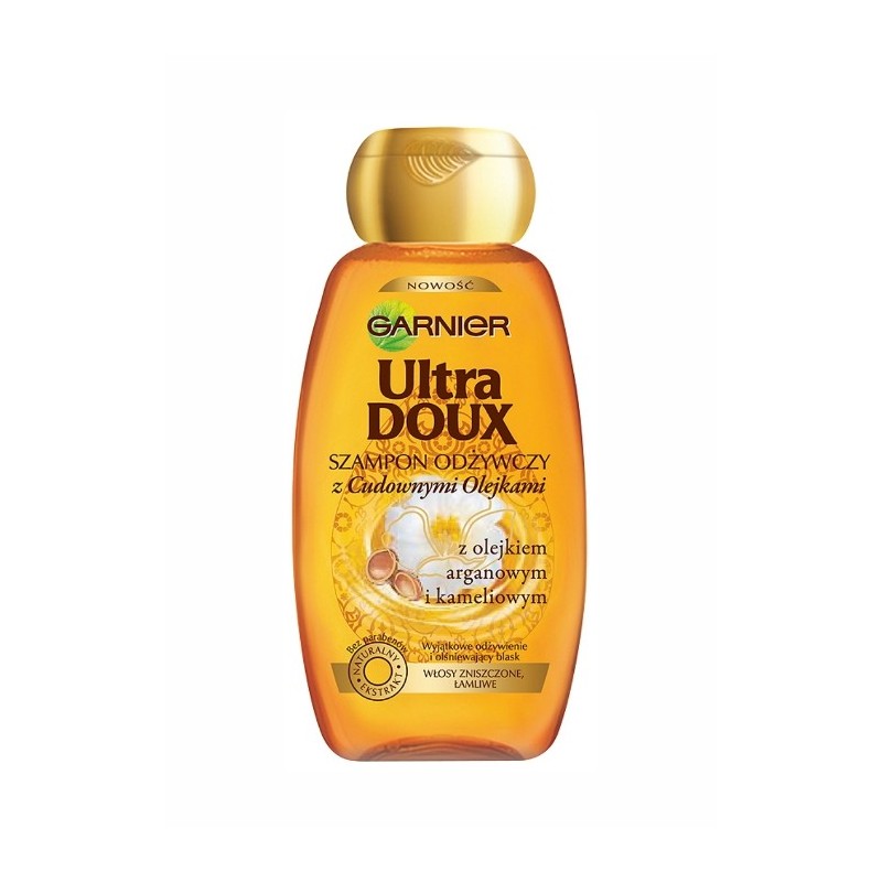 garnier ultra doux szampon odżywczy z cudownymi