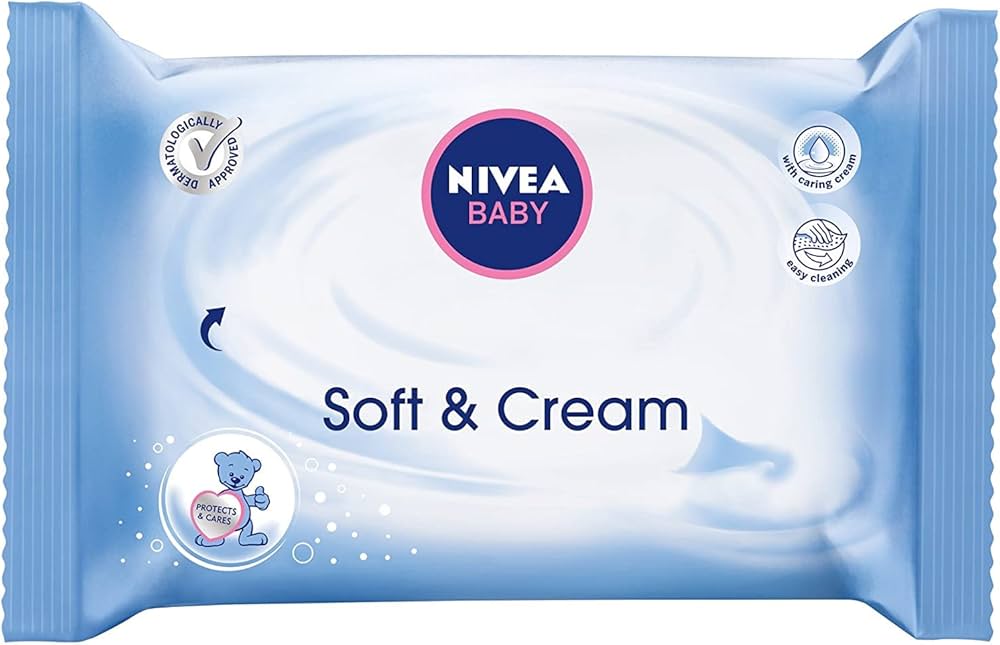 nivea baby chusteczki nawilżane soft &