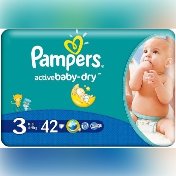 pampers activ baby dry 3 42szt