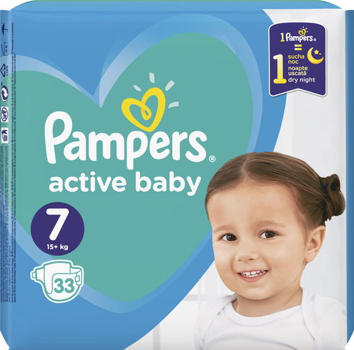 pampers actibe care 7