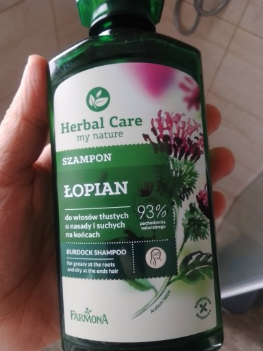 herbal care łopian szampon opinie