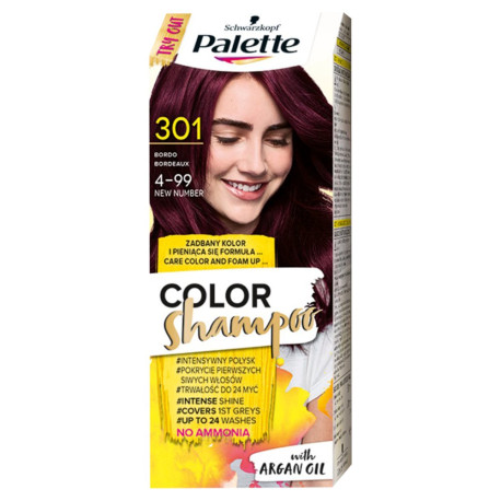 palette szampon koloryzujący ciemny blond