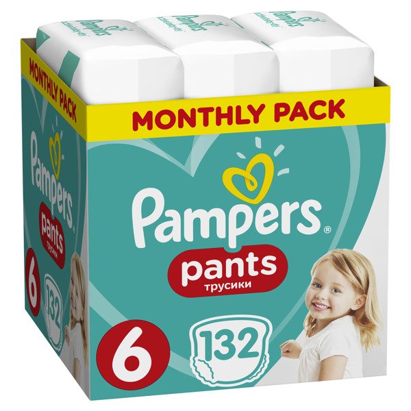 pampers pants pieluchomajtki 6