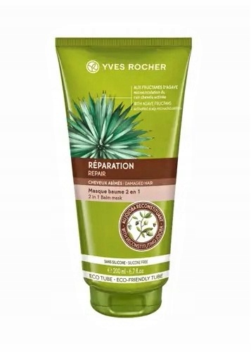 yves rocher odżywka do włosów odbudowująca z olejkiem jojoba