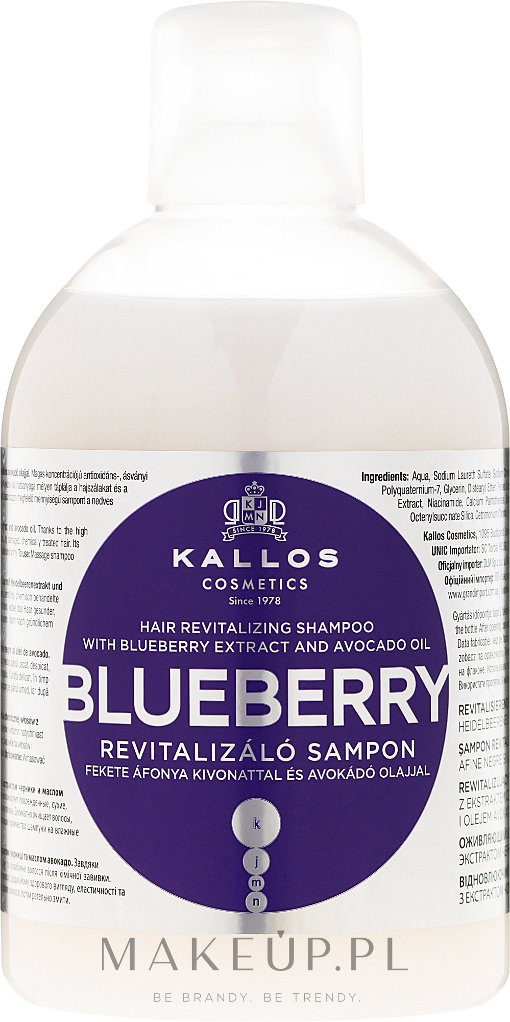 kallos szampon blueberry opinie