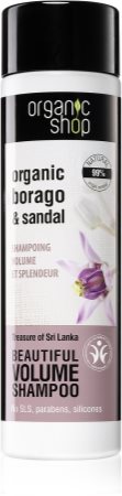 organic shop szampon organic borago & sandal opinie