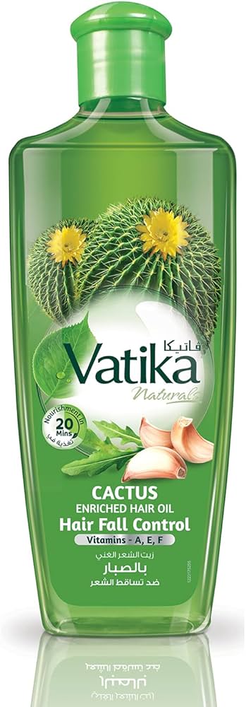 dabur vatika cactus oil olejek do włosów 200ml