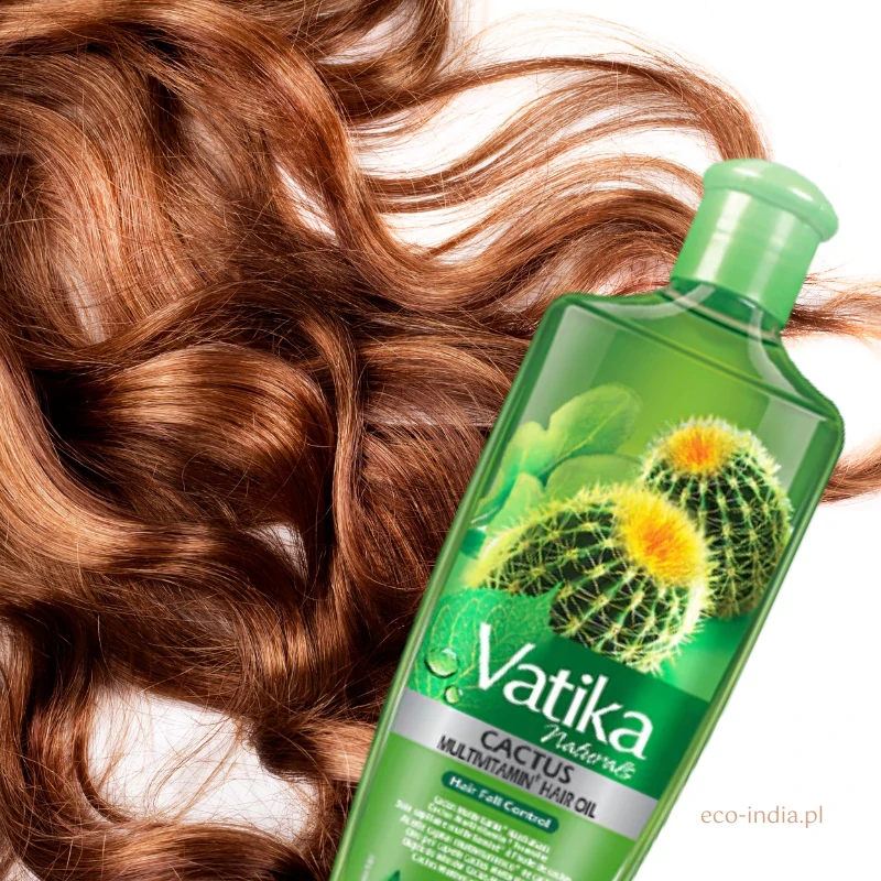 dabur vatika cactus oil olejek do włosów 200ml