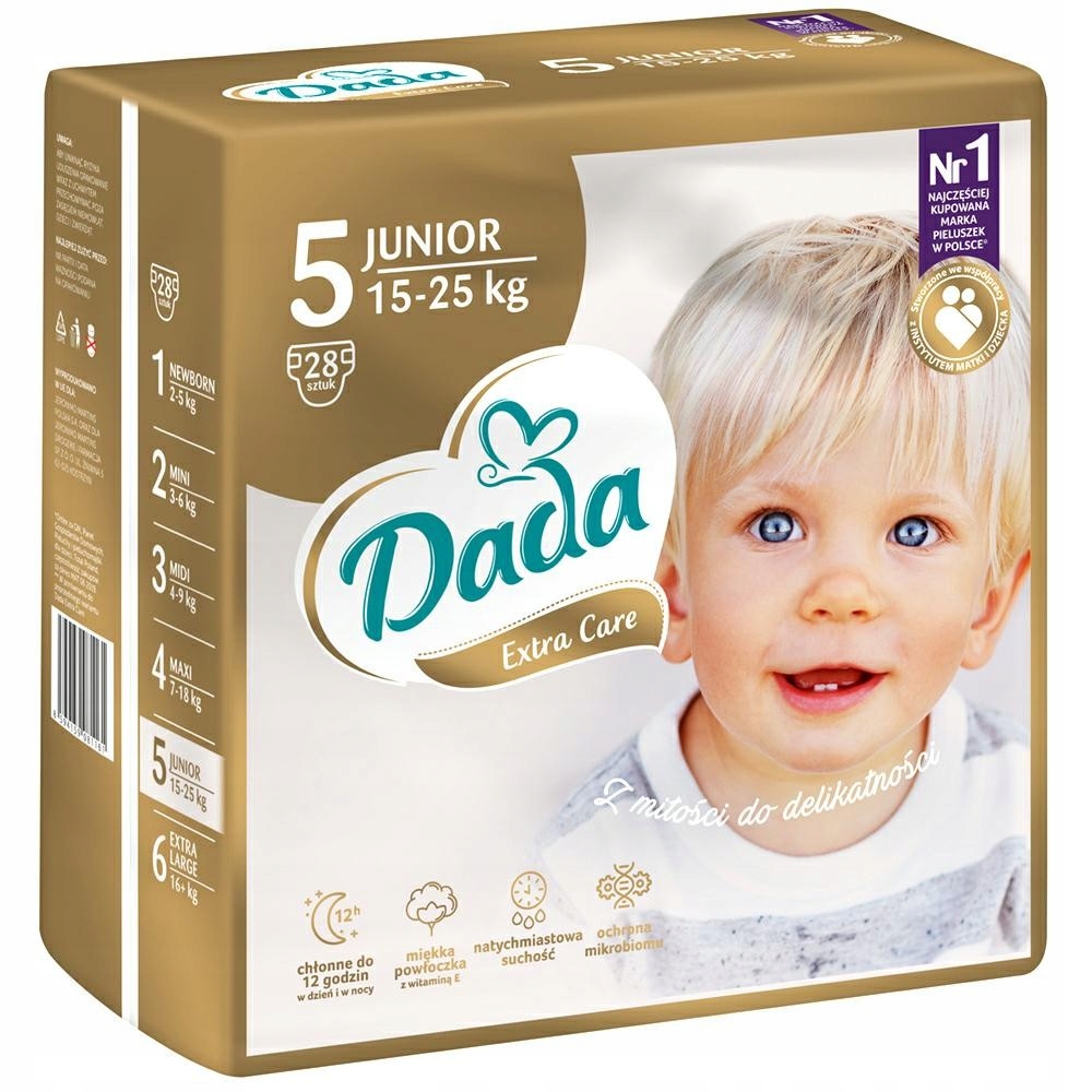 dada extra care 5 pieluchy