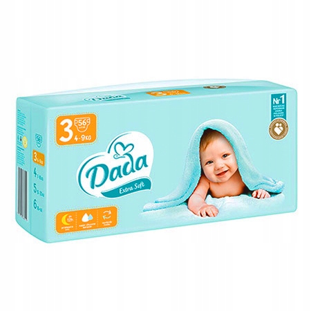 dada pieluchy extra care 4-9kg