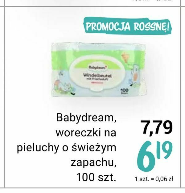 rossmann reklamówki na pieluchy