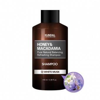 kundal szampon do włosów białe piżmo honey&macadamia shampoo white musk