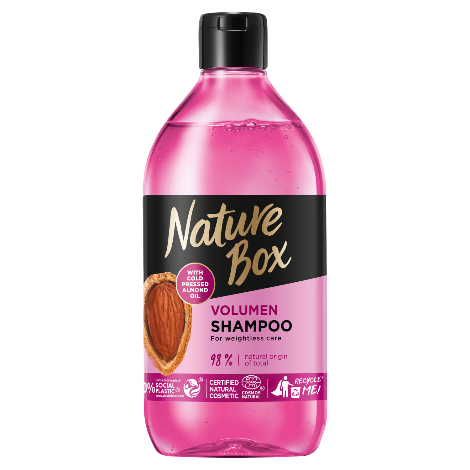 nature box szampon almond