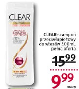 clear szampon przeciwłupieżowy rossmann