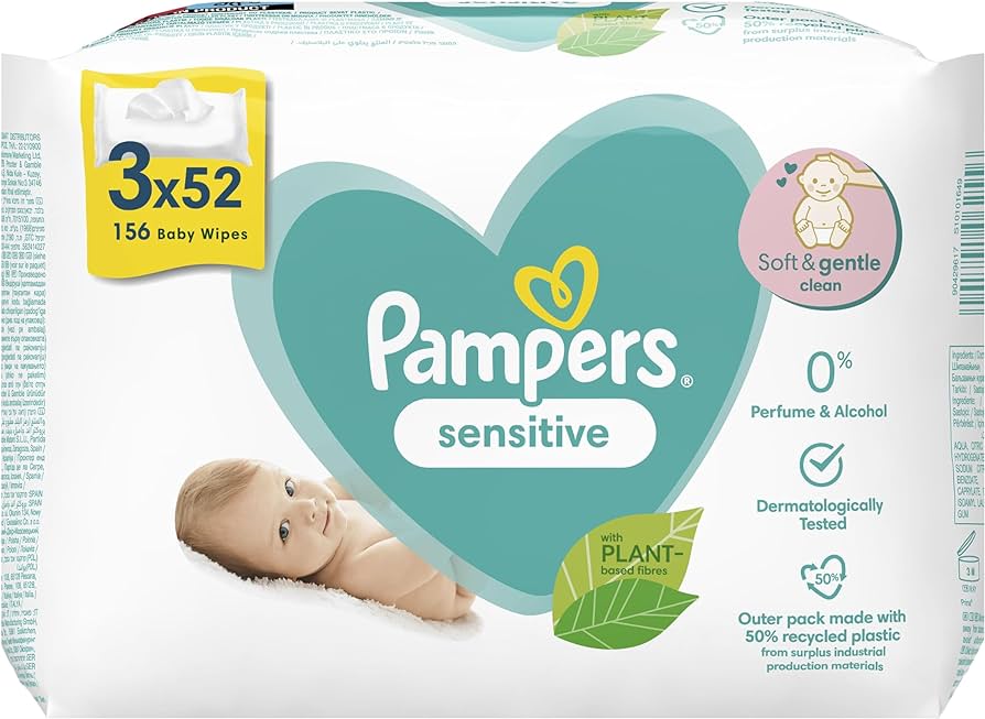 chusteczki pampers sensitive wady